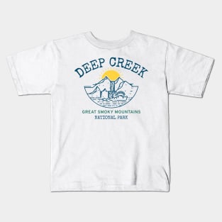 Deep Creek, Great Smoky Mountains National Park Kids T-Shirt